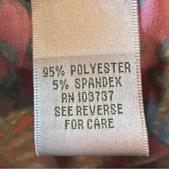 Donna Morgan geometric print shift dress size 8 - Picture 6 of 7